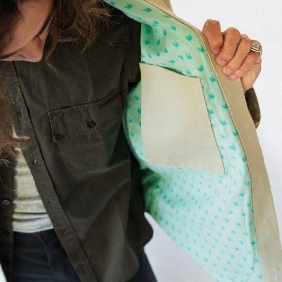 UNLESS Biodegradable Utility Jacket in Canvas - Picture 4 of 7